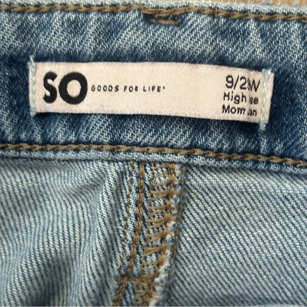 SO High Rise Mom Denim Jeans - Image 5