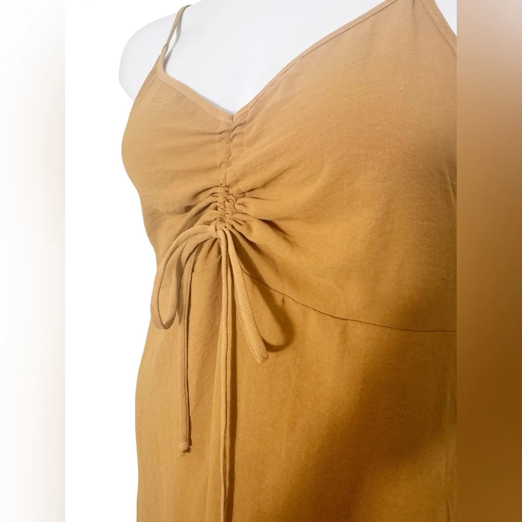 Anthropologie See‎ You Monday Ruched Dress size L - Image 5