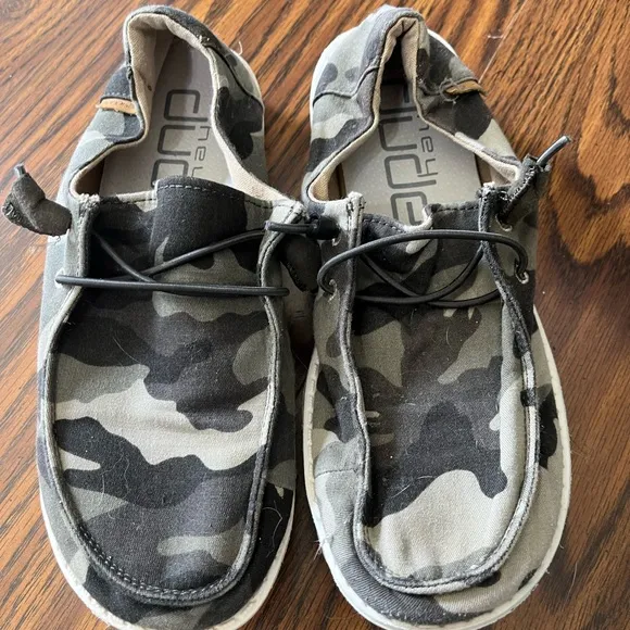 Hey Dude Camo Slip-On Shoes - Image 2