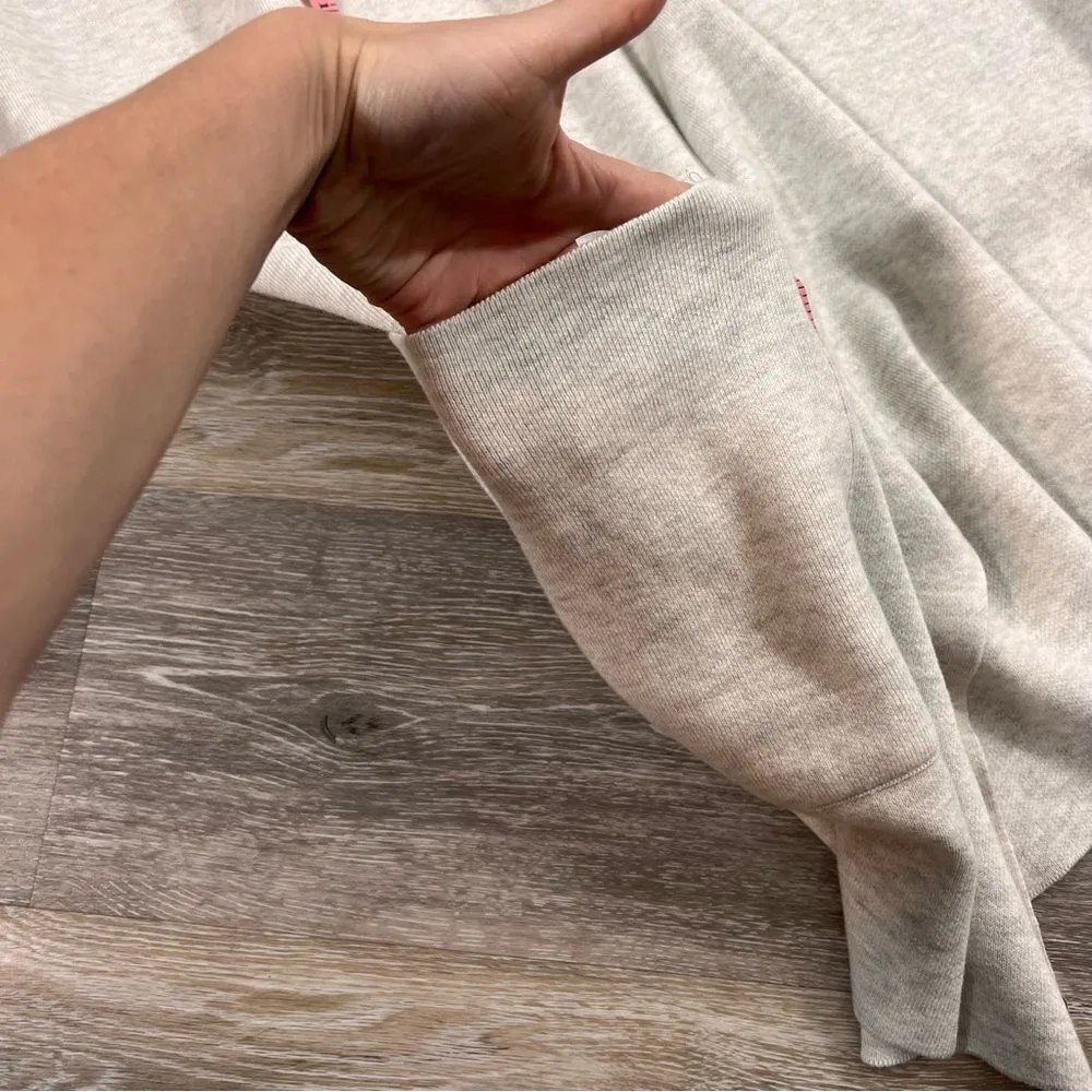 J. Jill‎ longline short sleeve structured cardigan heathered gray Size XS - Image 3