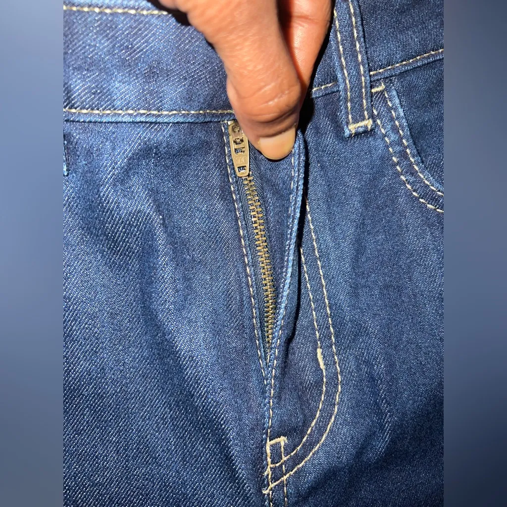 NWOT Johnny Was Lumiere Wide Leg Jean - Blue size 26 - Image 6