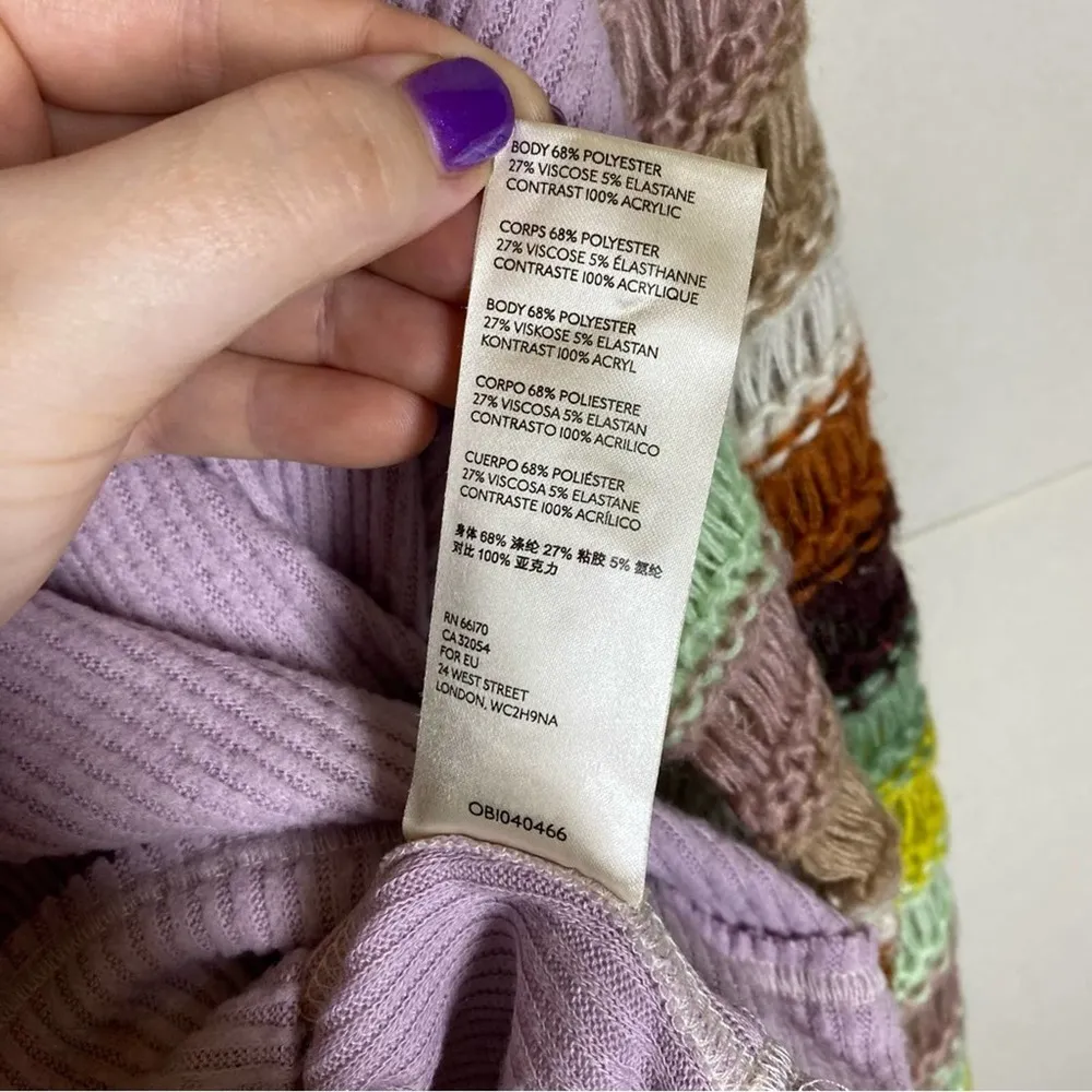 Cha Cha Brushed Knit Stripe Balloon Sleeve Top - Image 11