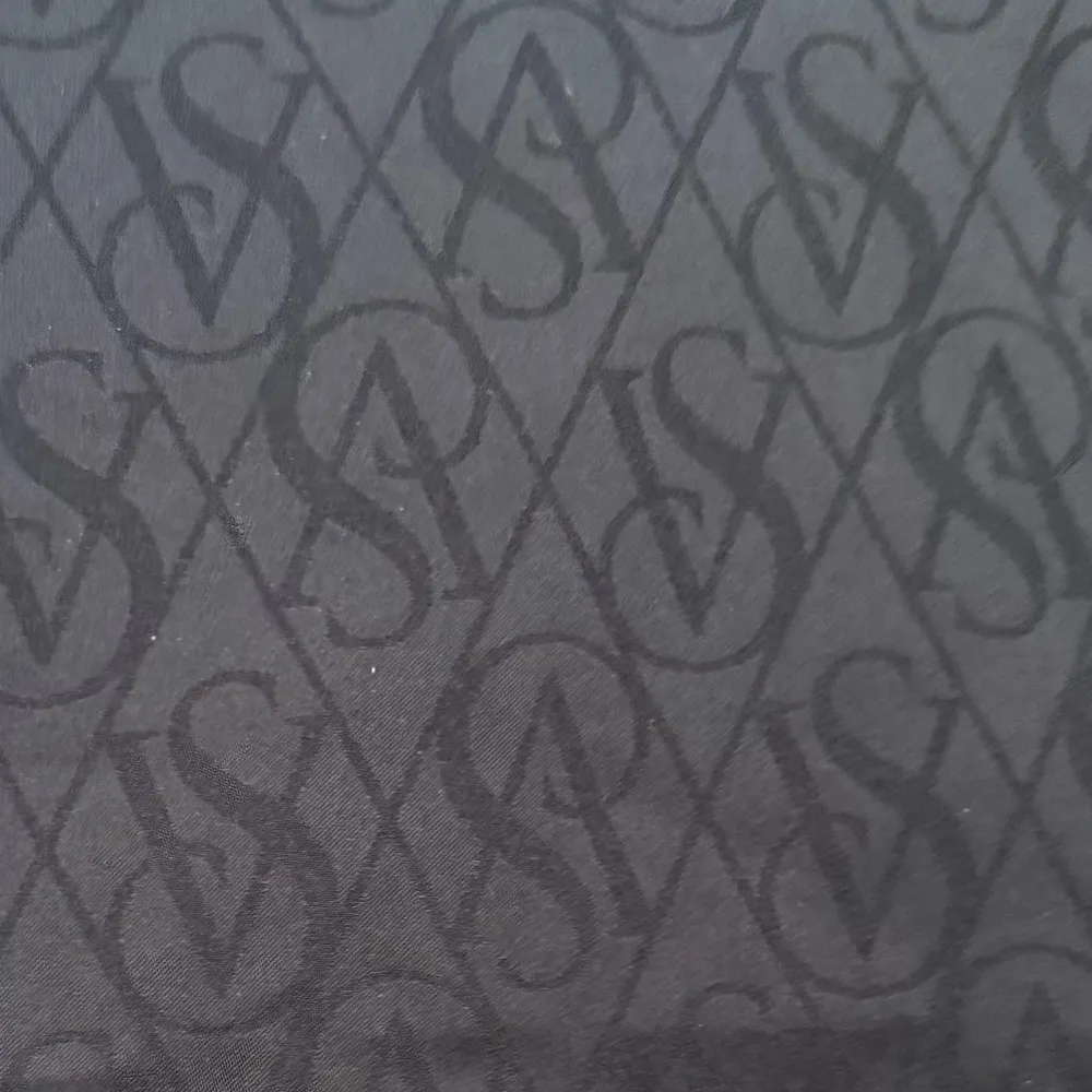 VS Victoria’s Secret Black All Over Print Satin Tank Top Size S - Image 6