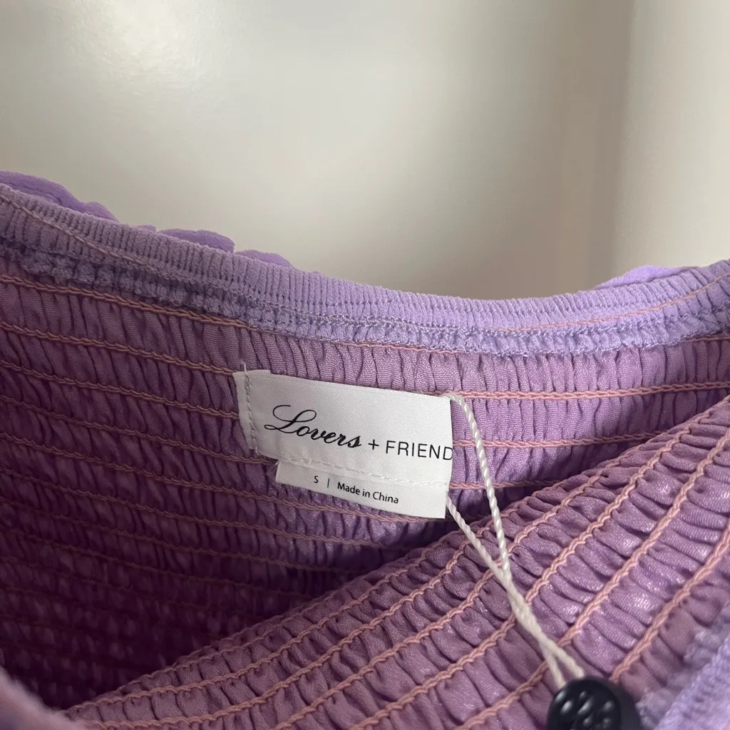 NWT Lovers + Friends Koda Mini Dress‎ in Lilac Purple - Image 6