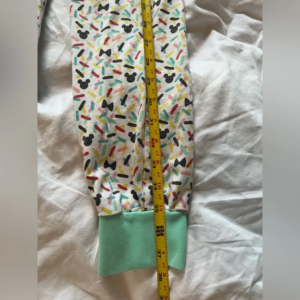 Vintage muted green Mickey Mouse joggers - Image 2