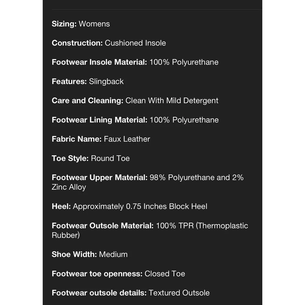 A New Day Women's Maxine Slingback Ballet Flats -Tan 9 .5 NWT - Image 5