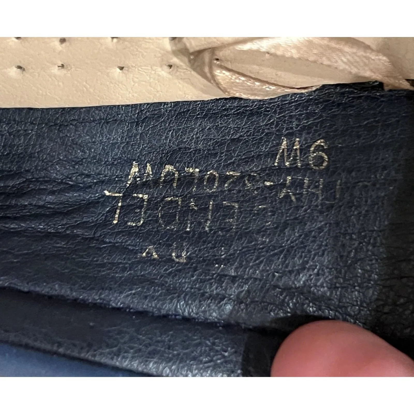 H By Bendel Shoes Womens Size 9W Blue Leather Perforated Loafer Moc Drivers - Image 11