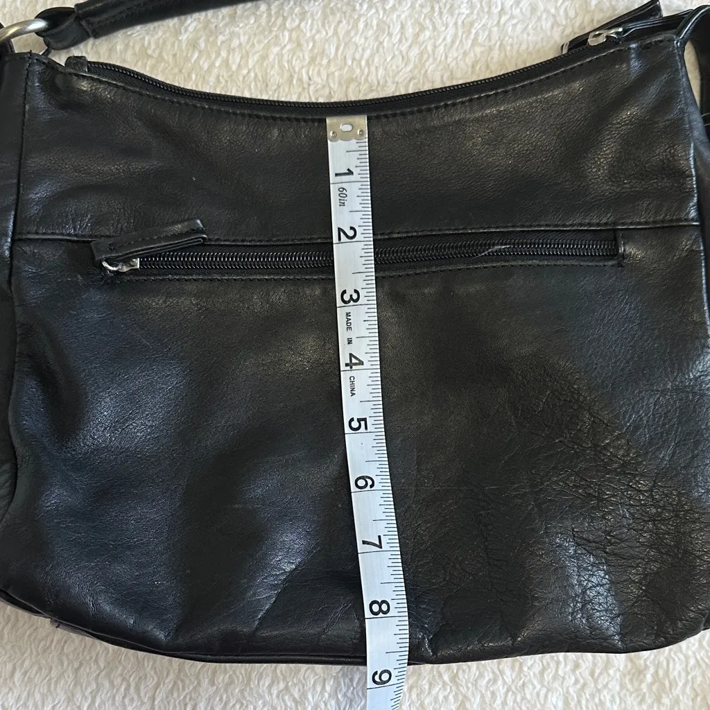 Stone Mountain Black Shoulder Bag - Image 10