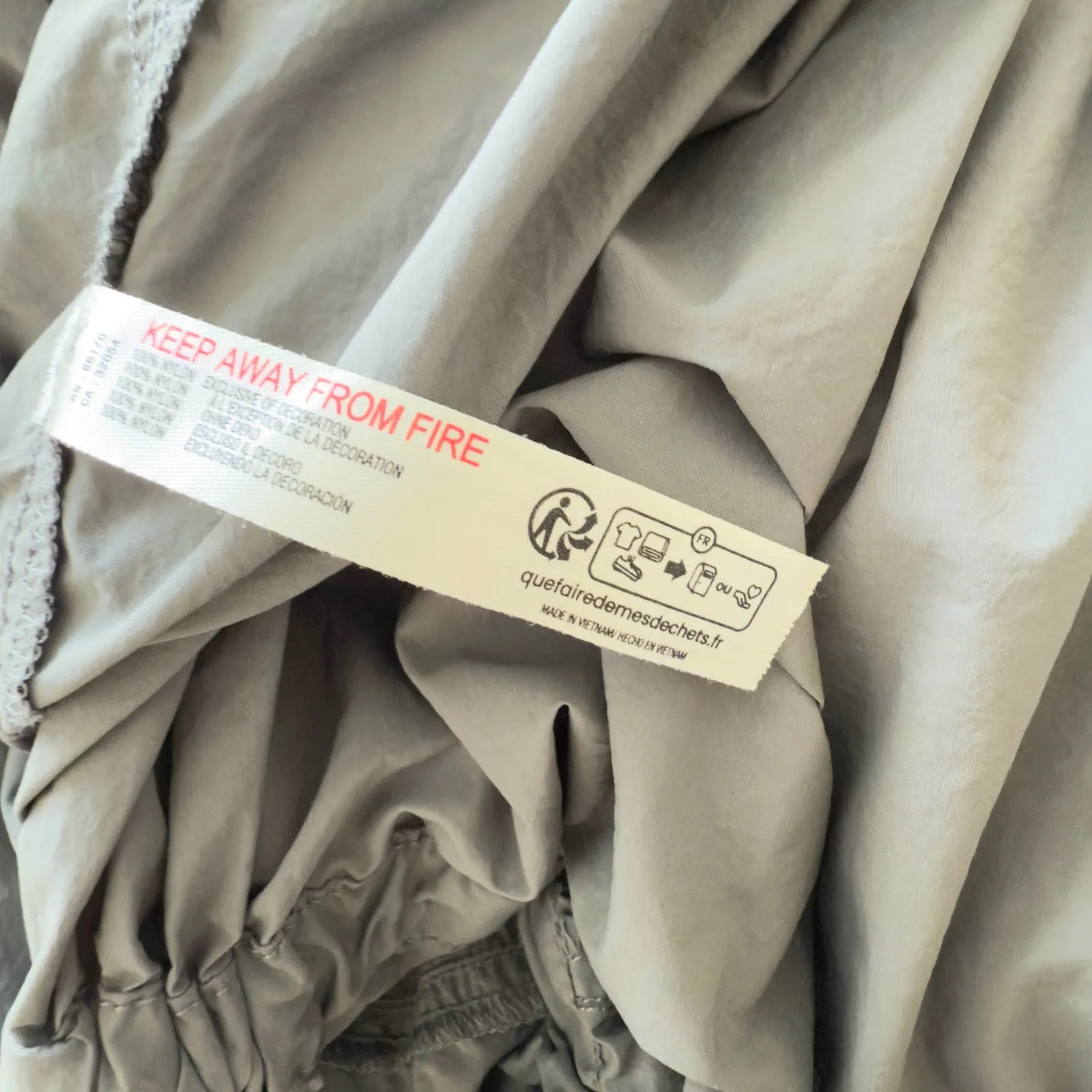 Free People Movement XS Gray Hike Race‎ Runsie Romper Size 28 - Image 9