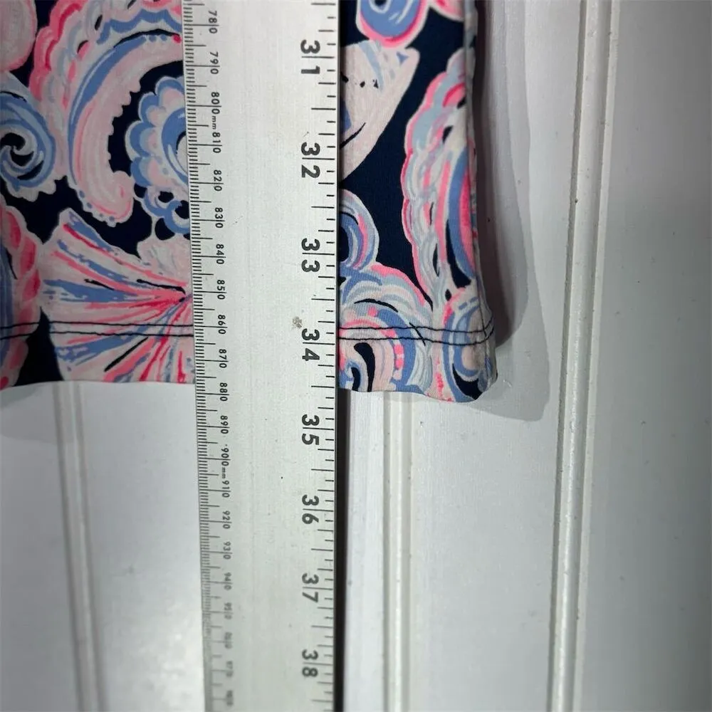 Lilly Pulitzer XS Dani Paisley Flutter Sleeve Dress CoastalGrandma Preppy Resort - Image 5