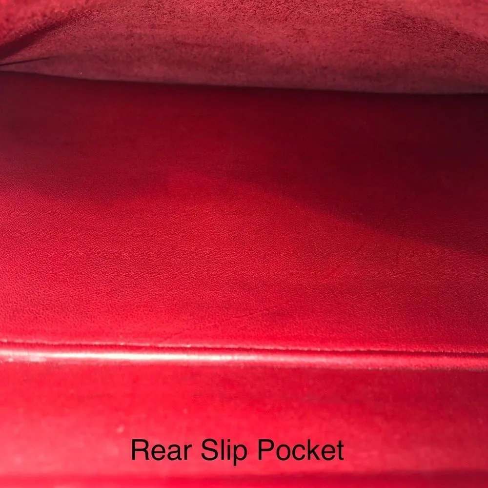 Vintage COACH Willis Red Glove Tanned Leather Turn Lock Satchel 9927 USA COA - Image 15