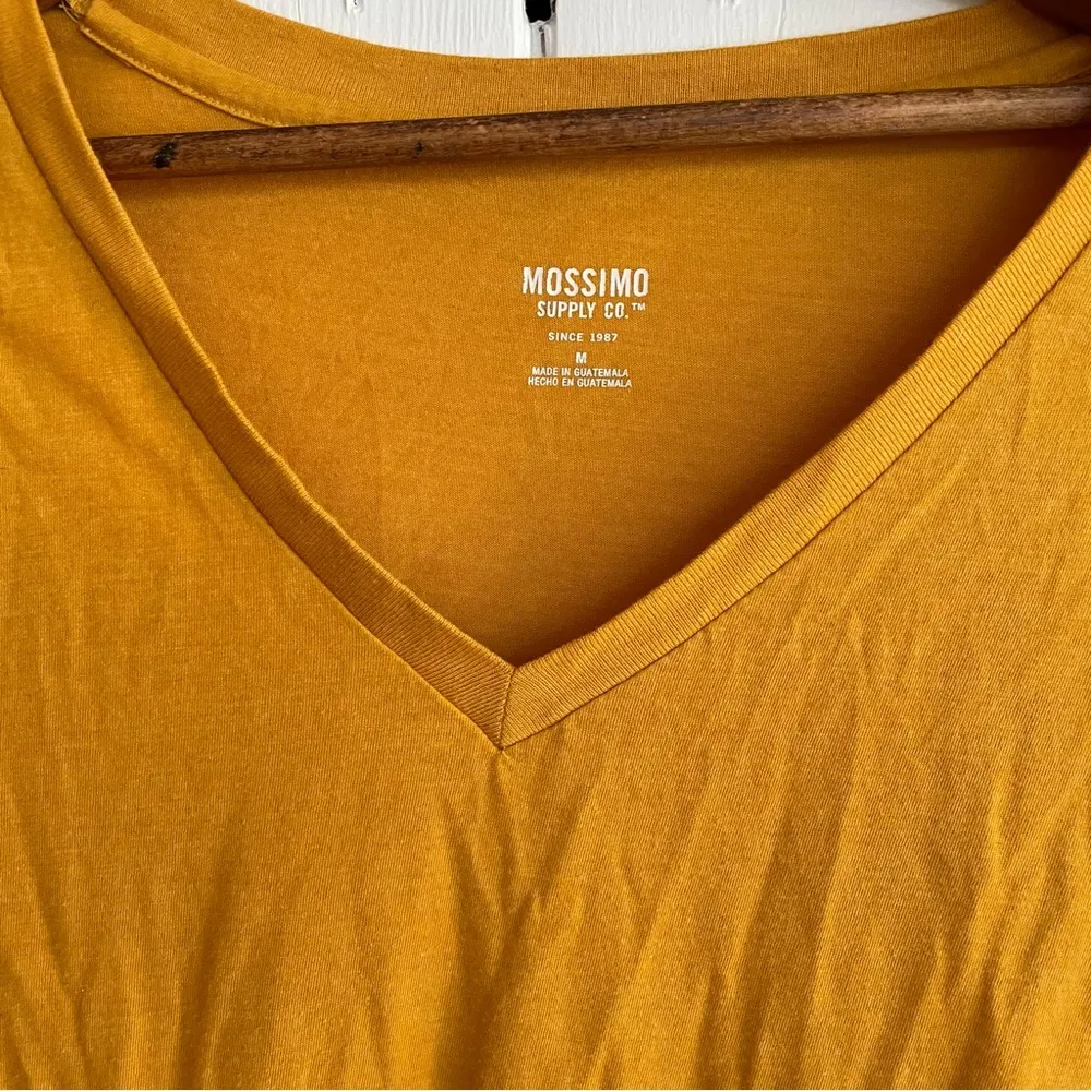 ⭐️ Basic Tee Mustard Yellow Size Medium Mossimo Supply Co. - Image 2
