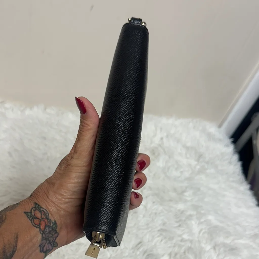 Michael Kors Black Zip-Around Wallet - Image 3