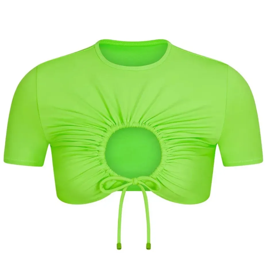 SKIMS Swim Ruched T-Shirt - Image 4