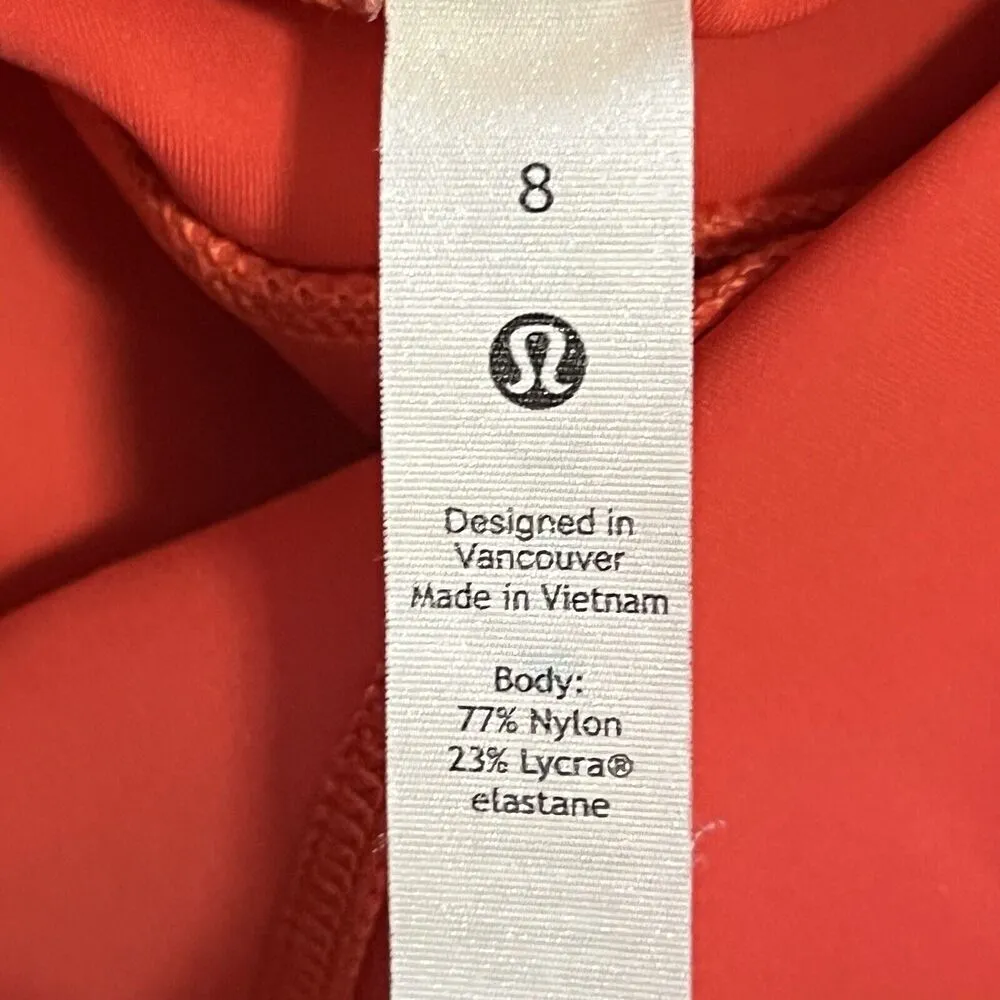 Lululemon Top Women’s Size 8 Pink Punch Power Pivot Tank Activewear Workout - Image 5