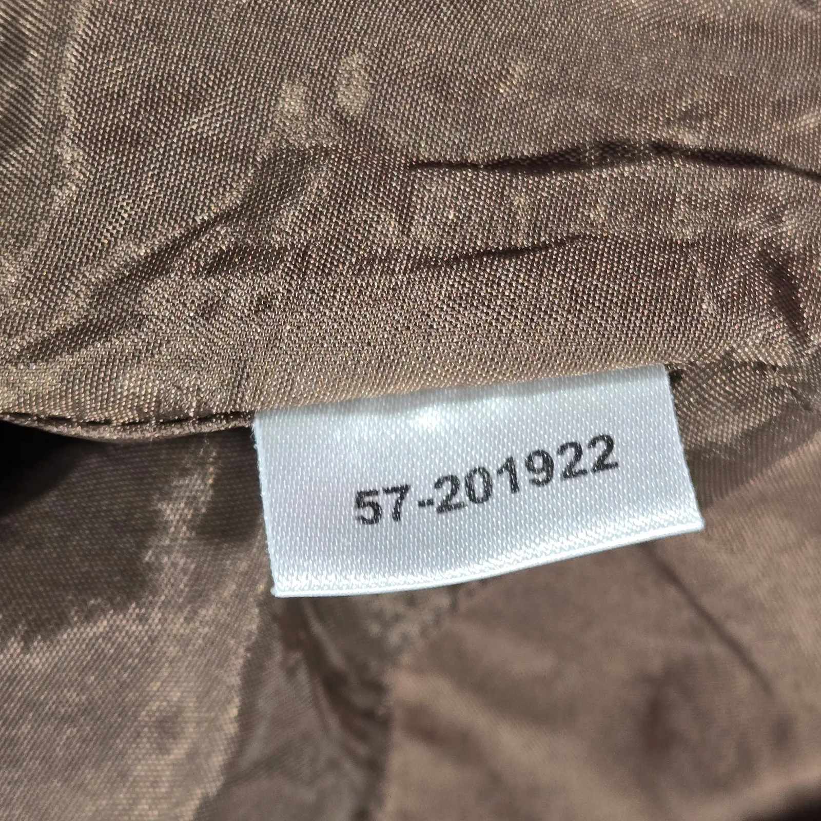 Ann Taylor‎ Loft Cotton Metallic A-Line Skirt Brown Embroidered Scalloped Hem 8 - Image 6