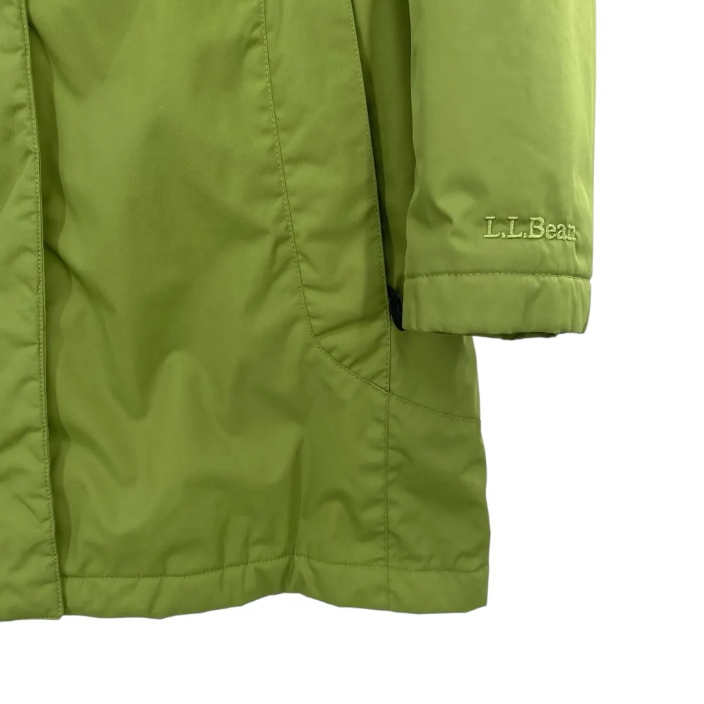 L.L. Bean Women’s Winter Warmer Coat Green Size Medium - Image 2