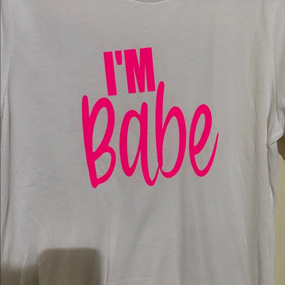 🎄Bella Canvas “I’m Babe” Tshirt - Image 2