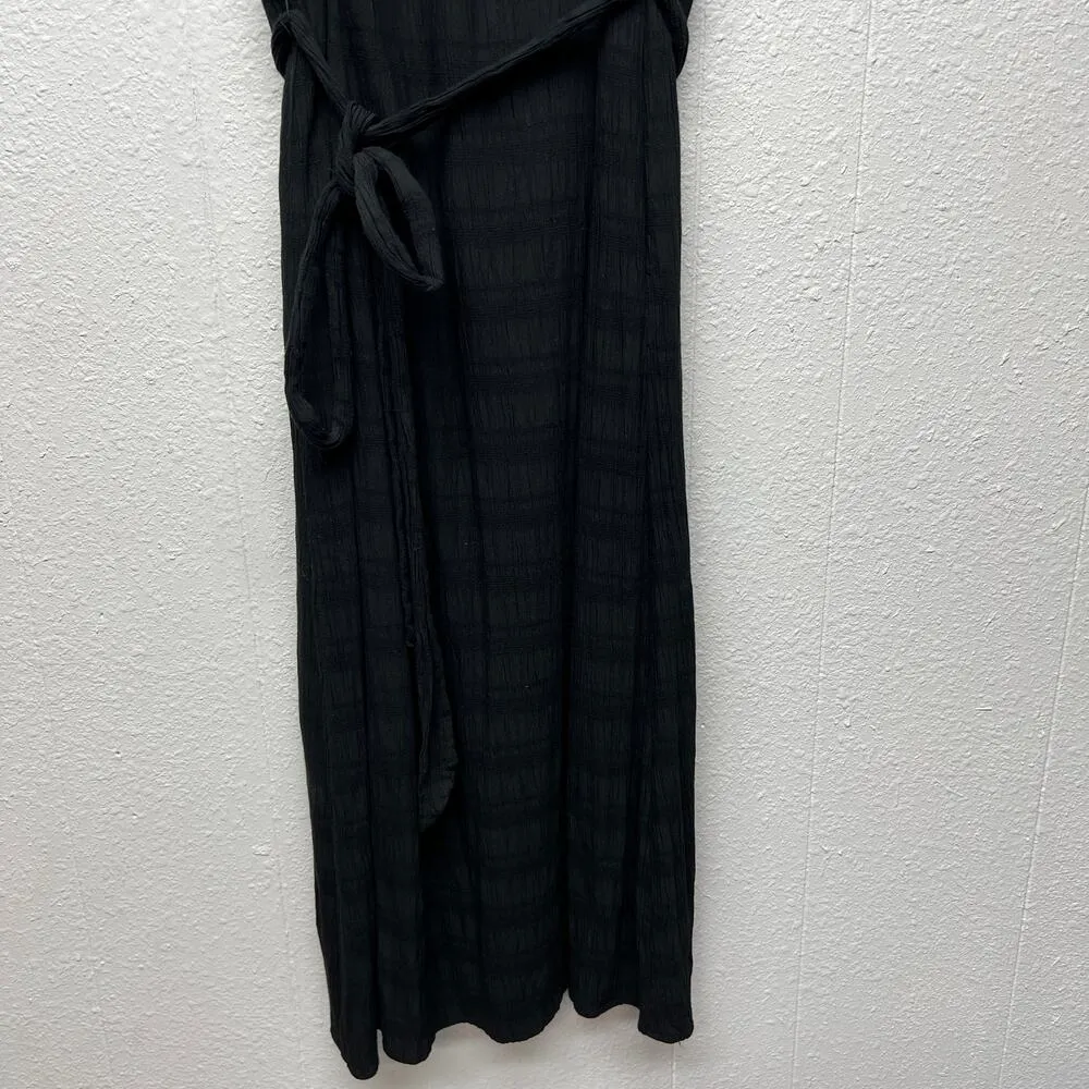 Studio B Gauzy Faux Wrap Maxi Dress Womens Large Beachy Coastal Garden Party - Image 5