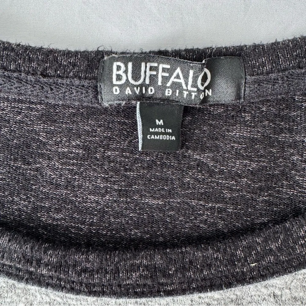 Buffalo David Bitton Womens Pullover Relaxed Fit Cozy Colorblock - Image 11