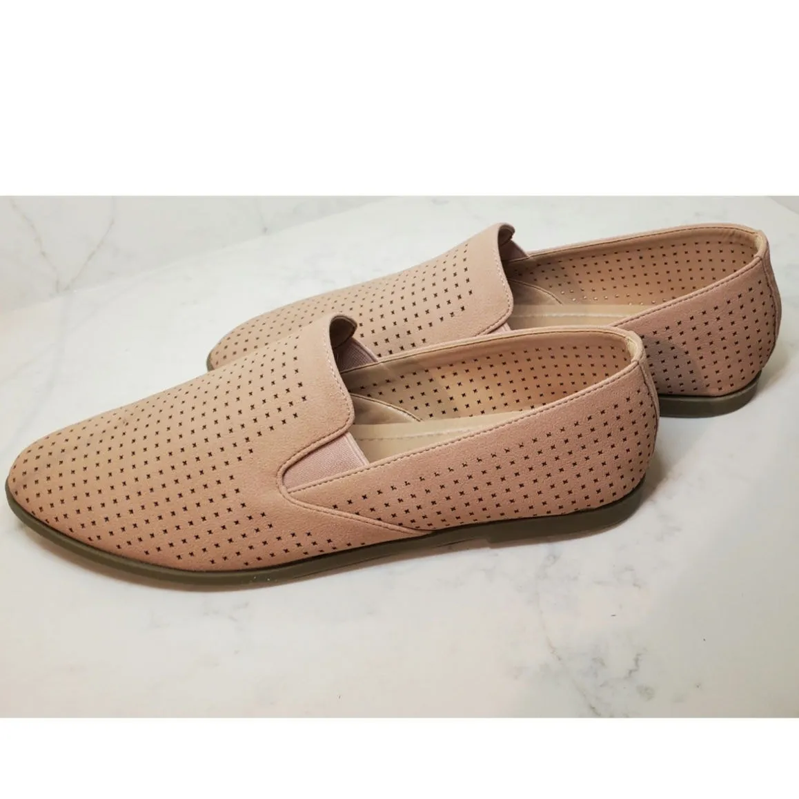 NEW Journee Collection Women's Foam Lucie Flat Light Brown - Size 8.5 - Image 6