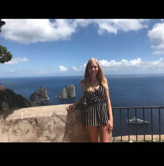 Black And White Striped Romper  - Image 4