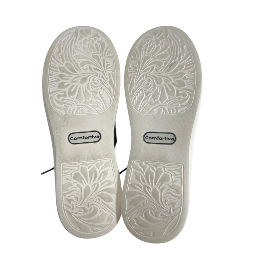 COMFORTIVA Thayer Leather Lace Up Comfort Boat Shoes Blue Size 10 - Image 13