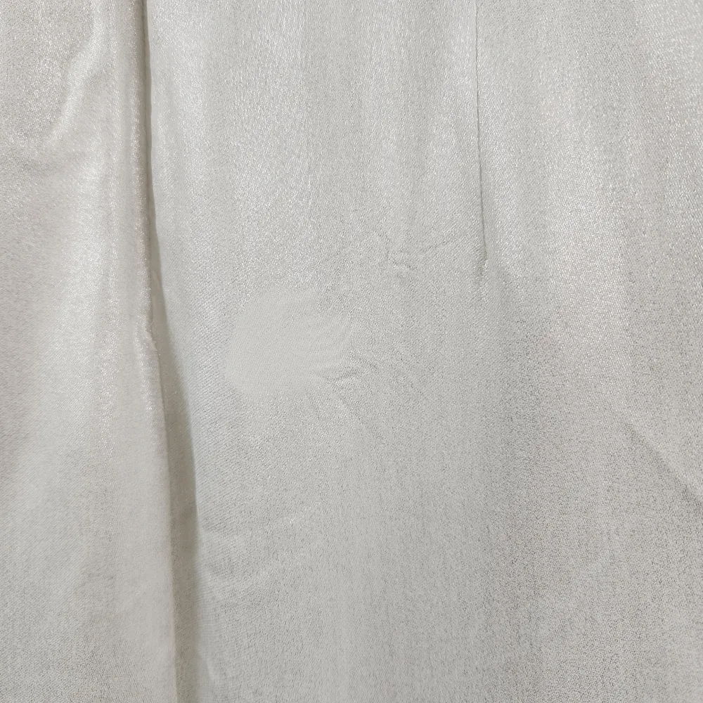 DUNDAS x  Harlow Mini Dress in Metallic Ivory XS *No Brooch* - Image 14