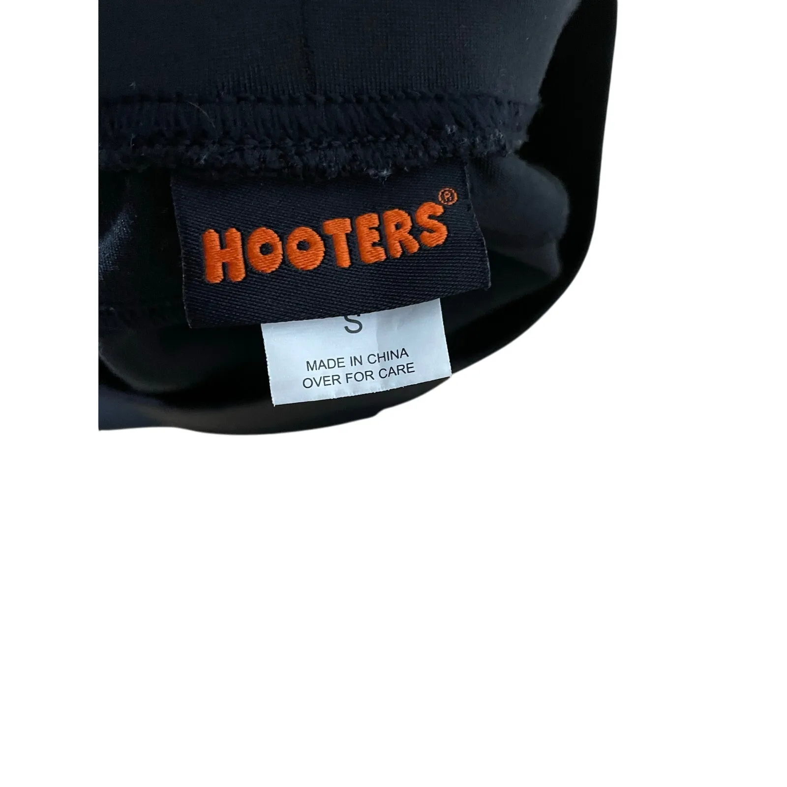 New Women’s Hooters girl uniform Rare cheeky shorts Black size Small Super sexy - Image 7