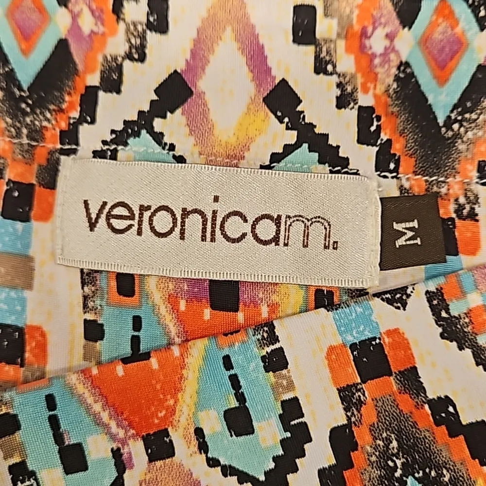 💕VERONICA M💕 Midi Skirt ~ Multi-Color Navajo Pattern Medium NWOT - Image 6