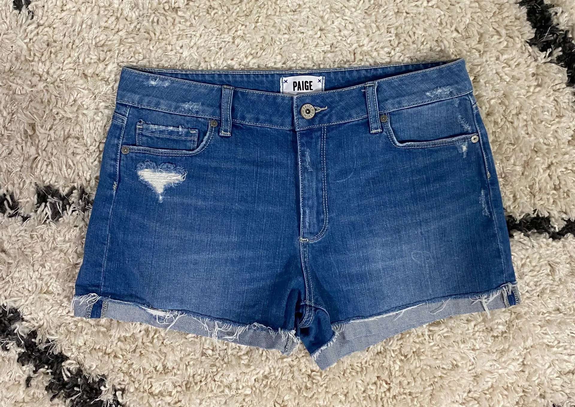 Paige Jimmy Jimmy Short Shorts - Image 8