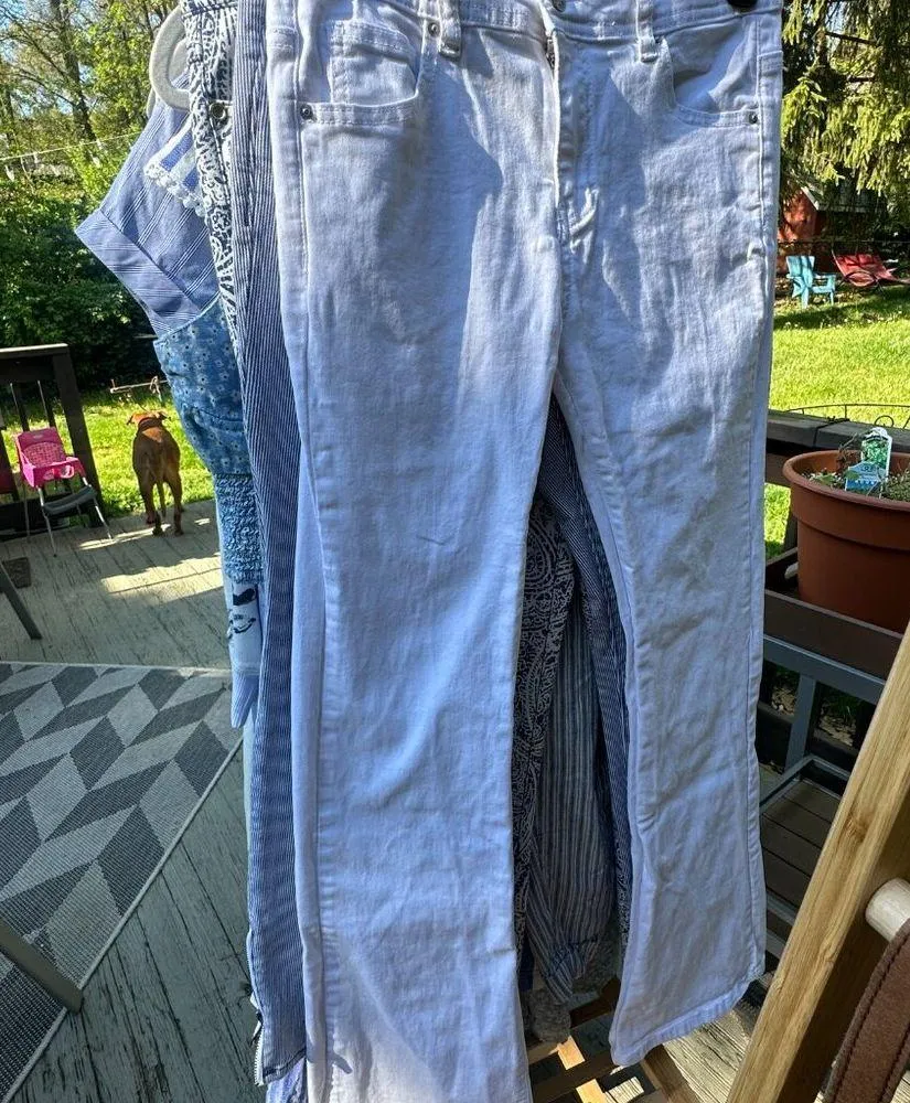 Size 28 Bianco White Jeans - Image 7