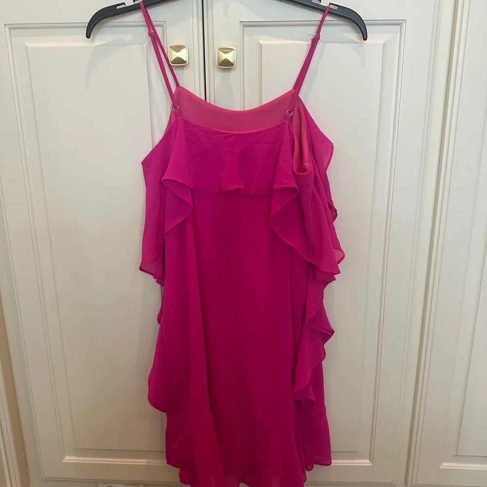 Small Pink Ruffle Dress - Image 2