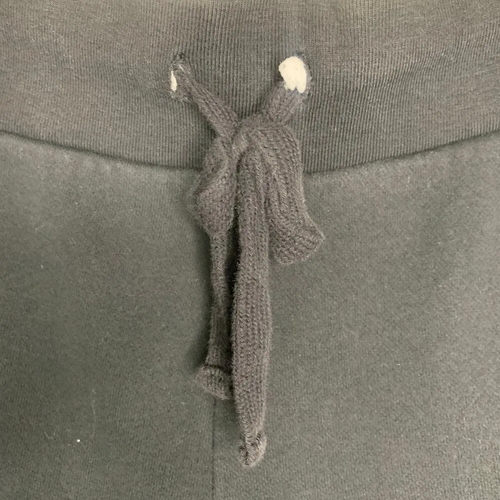 Disney Parks Disneyland 55 Black Crop Sweatpants Women's Size Large - Image 3