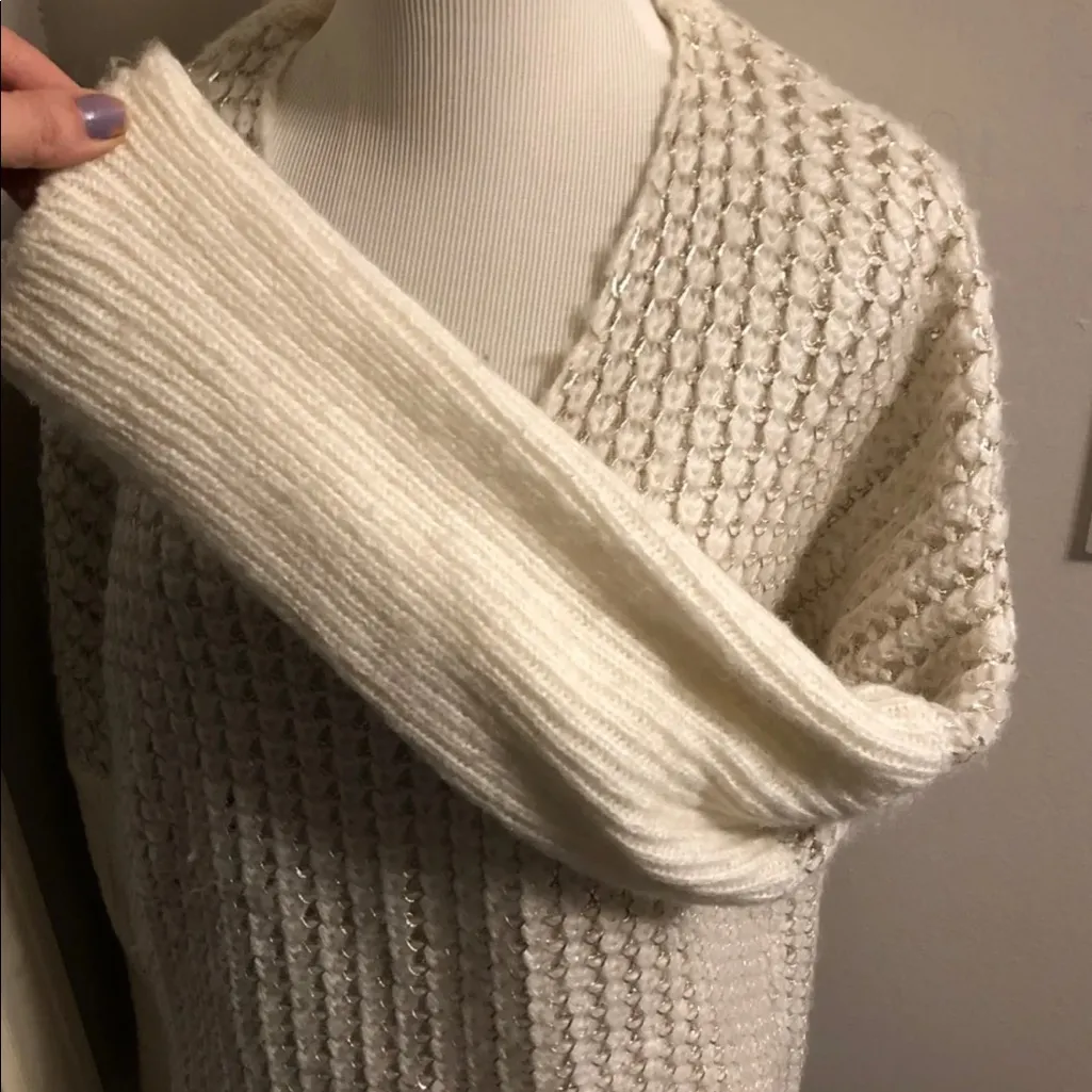 Gianni Bini Open Knit Sweater - Image 3