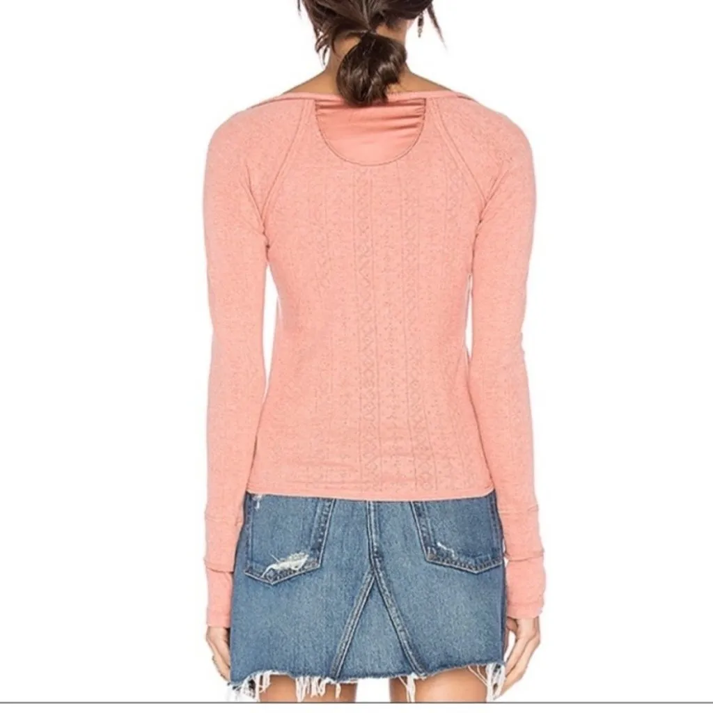 Free People Sugar & Spice‎ Henley Top - Image 2