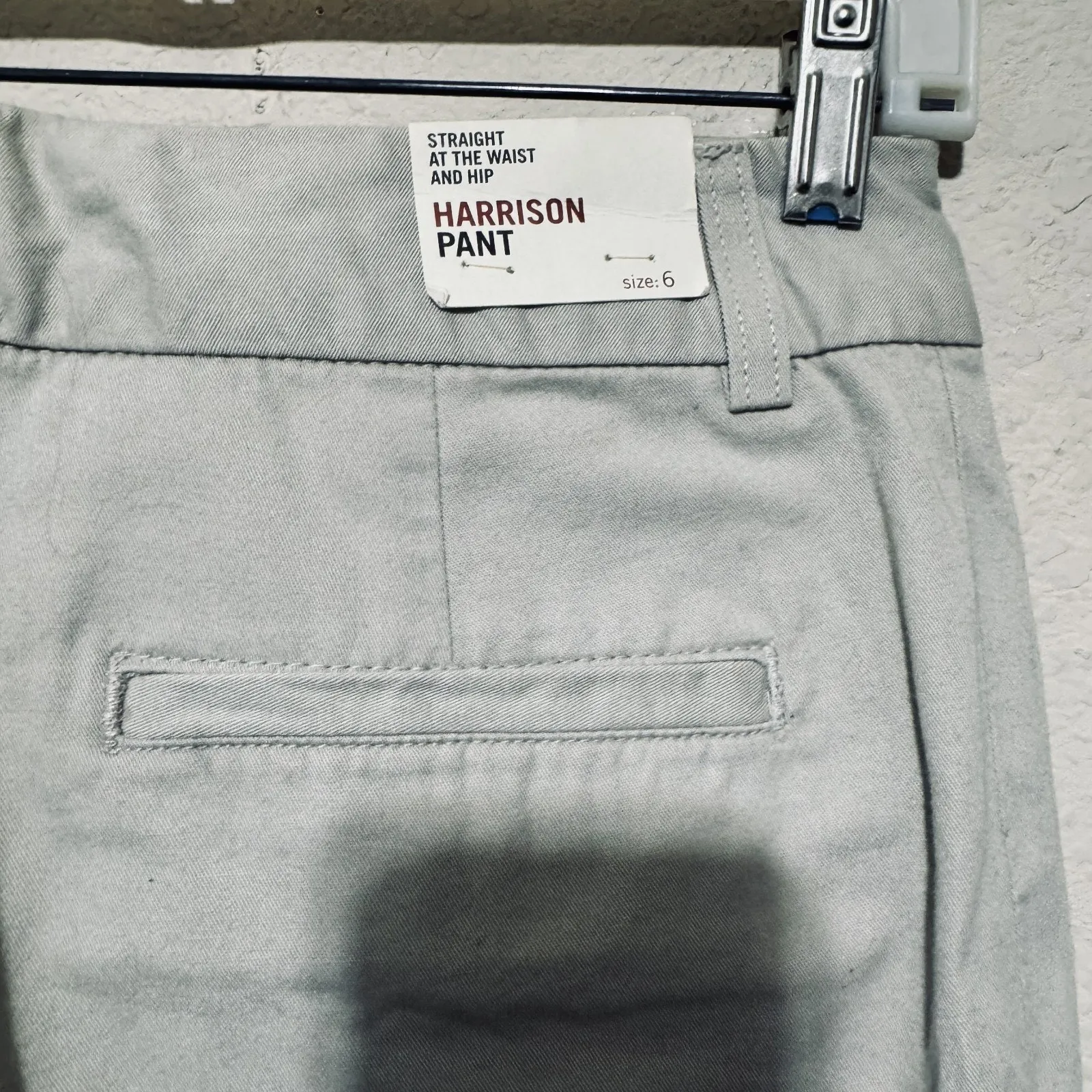 NWT Banana Republic Harrison Dress Pants Womens 6 khaki stretch career office - Image 4