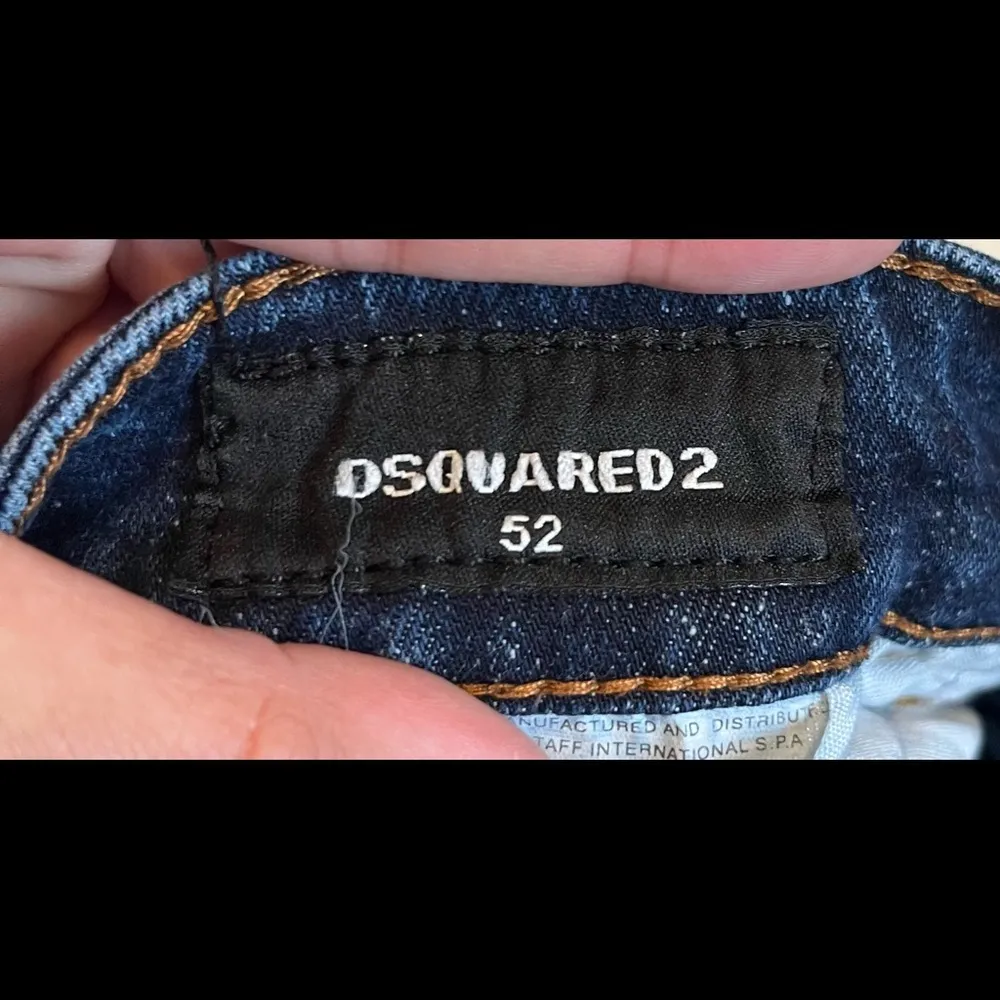 D squared 2 skinny with raw hem jeans measurements in pictures Size undefined - Image 7