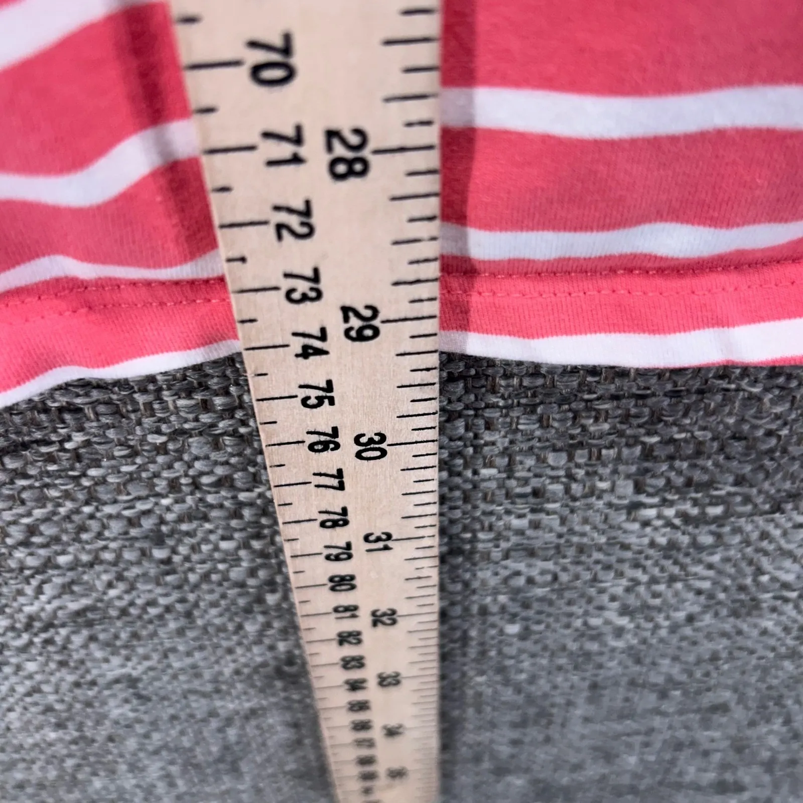 Denim And Co Top Pink‎ 3X Pink - Image 6