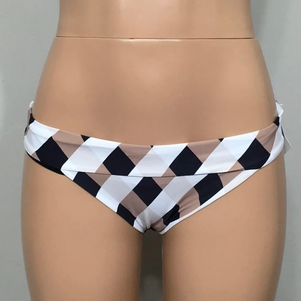Vicious Young Babes diamond checkered bottoms. Black Size M - Image 3