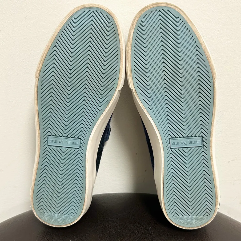 Seavees Blackwatch Plaid Huntington Middie Highlands Pull On Wool Flannel Shoes - Image 7