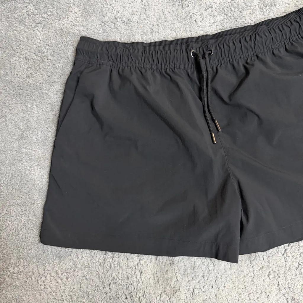 Athleta Midday Mid Rise Poplin Short Black Size XL - Image 6