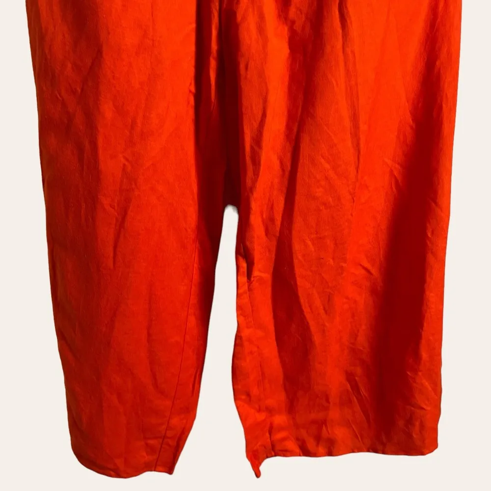 ASTR The Label Marise Cutout Wide Leg Jumpsuit in Chili Red Size M - Image 9