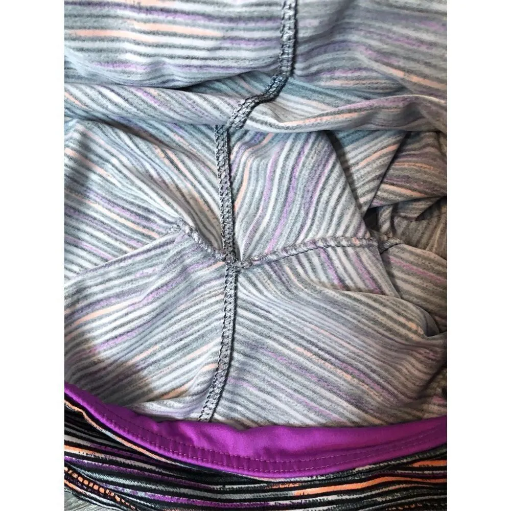 Ashley Blue space dye yoga capris Purple Size M - Image 4