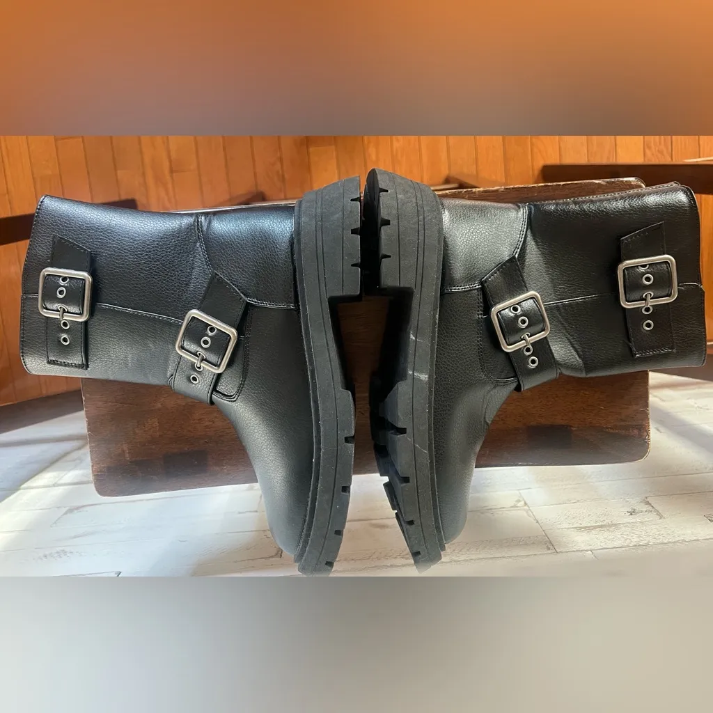 Wild Diva  LOUNGE OSAKA COMBAT BOOTS size 7.5 - Image 7