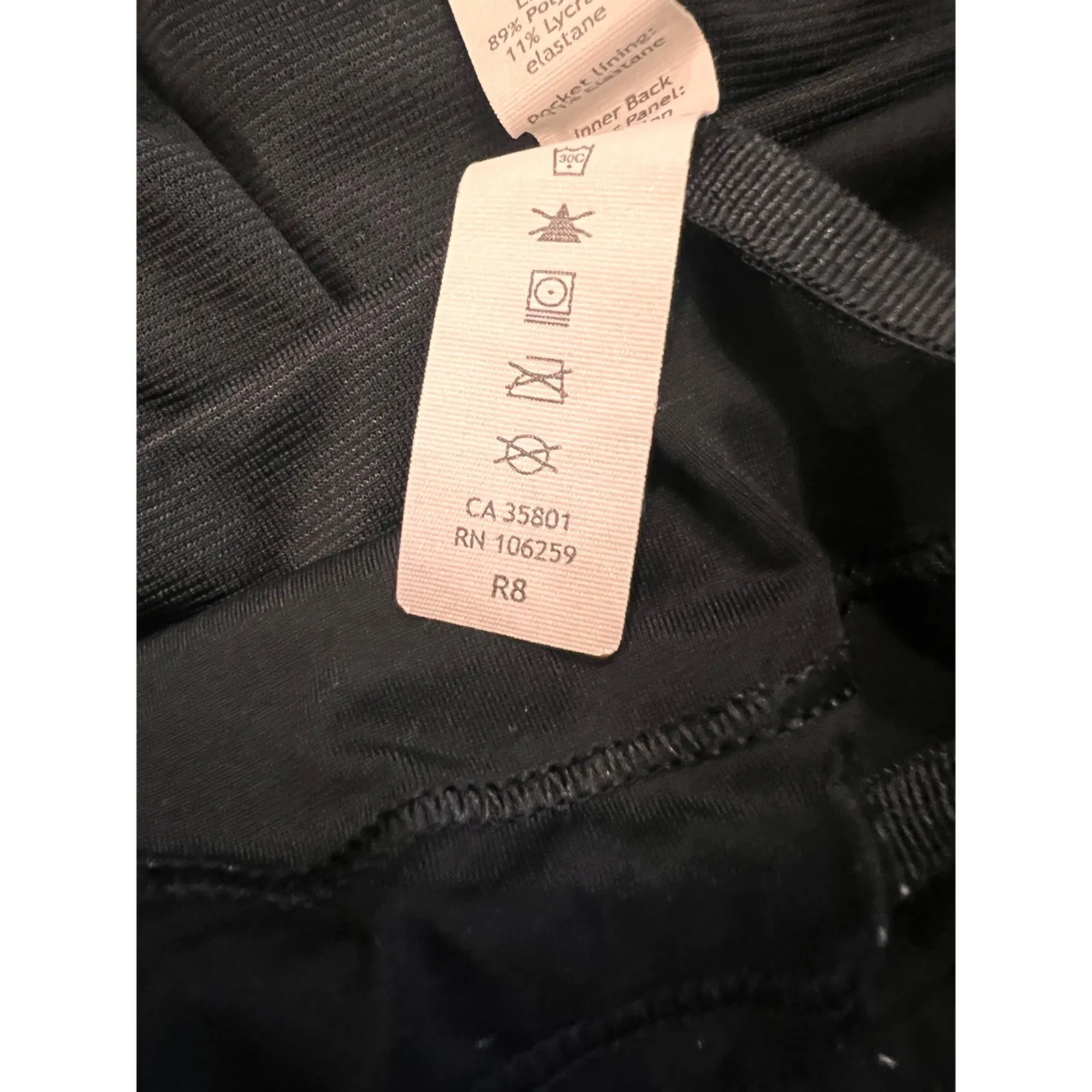 Lululemon Size 4 Tall Speed Up Short 4" Lined Pocket Black Running‎ Yoga W7AYMT - Image 7