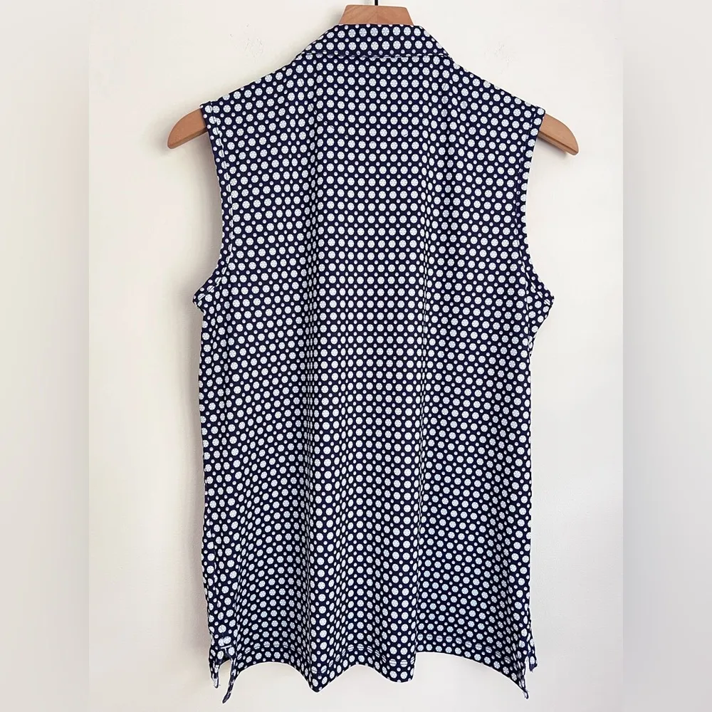 Masters Polo Magnolia Lane Tech Women’s Navy Golf Shirt Size M NEW Blue Size M - Image 3