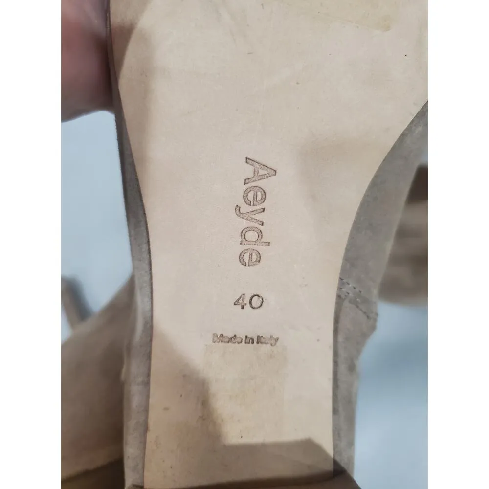 Linn Bootie (Women) by Aeyde.s55 Tan Size 9 - Image 4