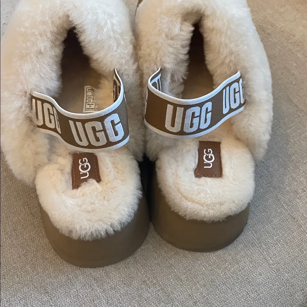 UGG Funkette Platform Slides - Image 5