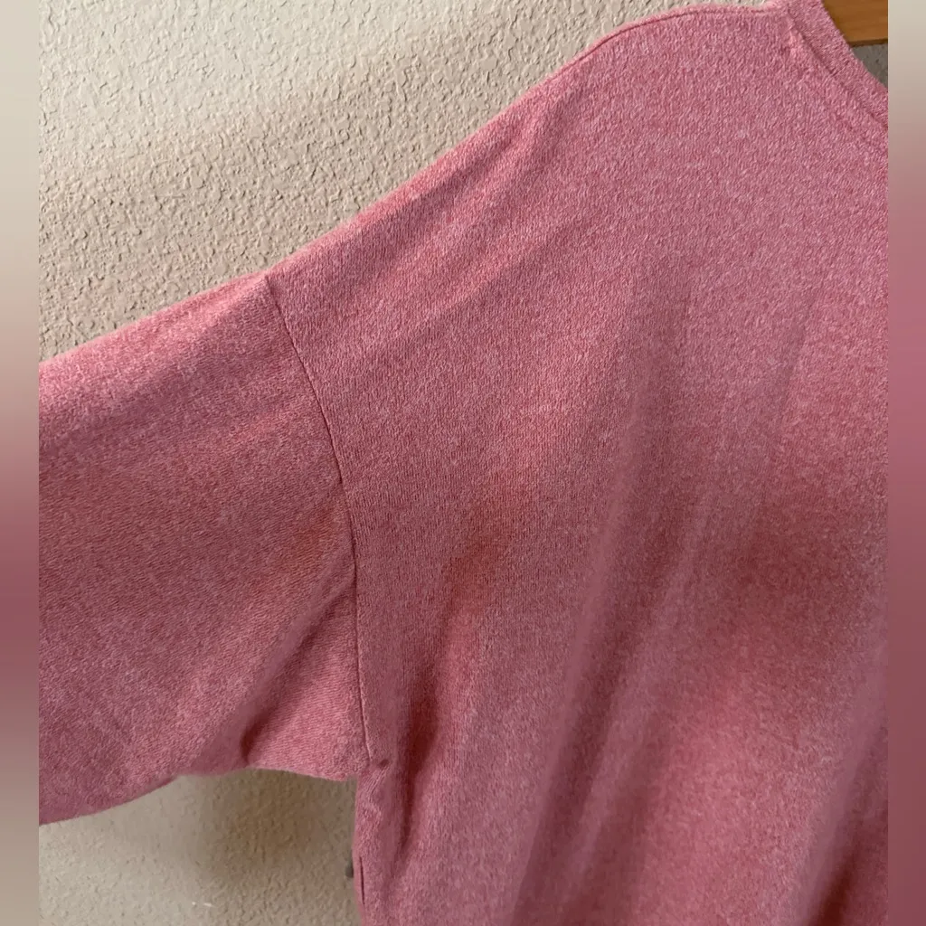 St. John's Bay Rose Drop Long Sleeve Tunic Top with Side Button Detailing - Image 6